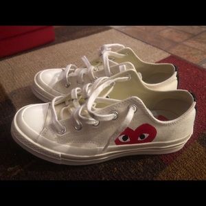 WHITE LOWTOP COMME DES GARÇONS